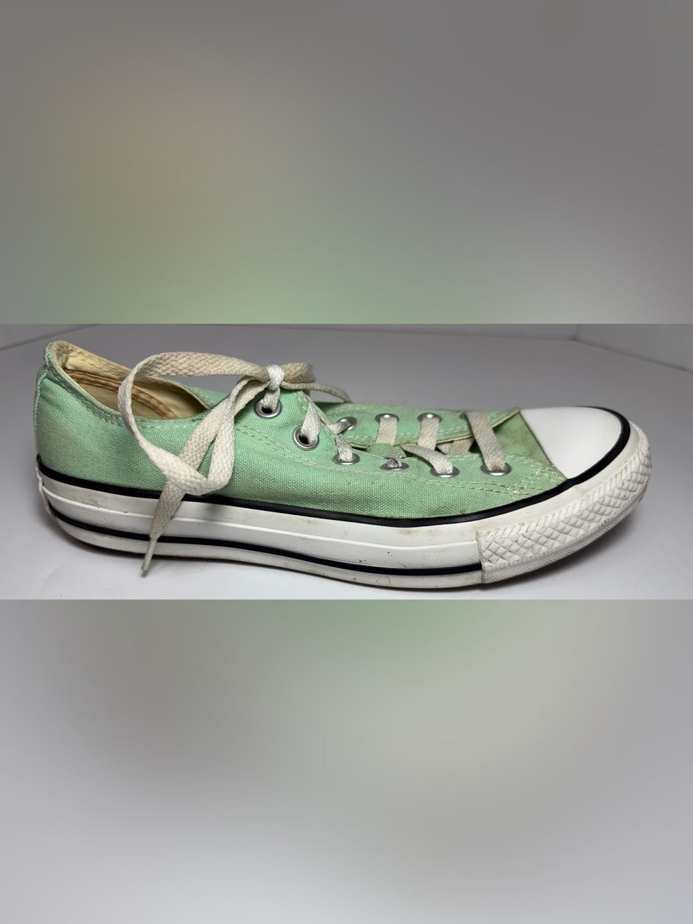 Converse Chuck Taylor All Star Low Top Mint Green – Men's 6 / Women's 8